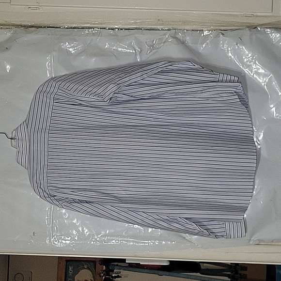 Tommy Bahama Striped Button Down Long Sleeve Dress Shirt M breathable comfort - Picture 4 of 7